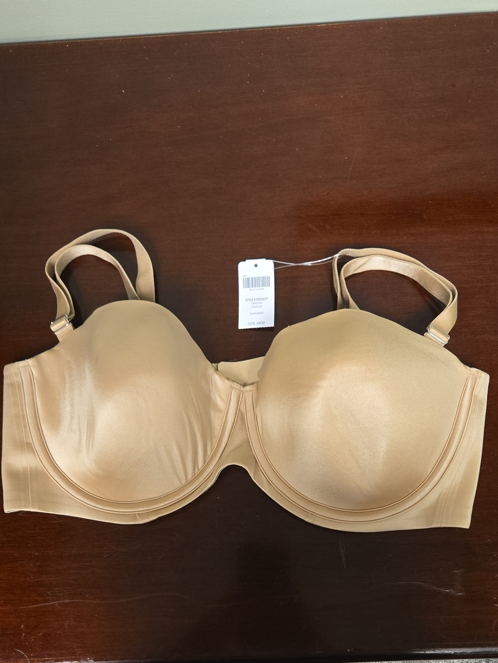 Soma Beige Convertible Strapless T-Shirt Bra